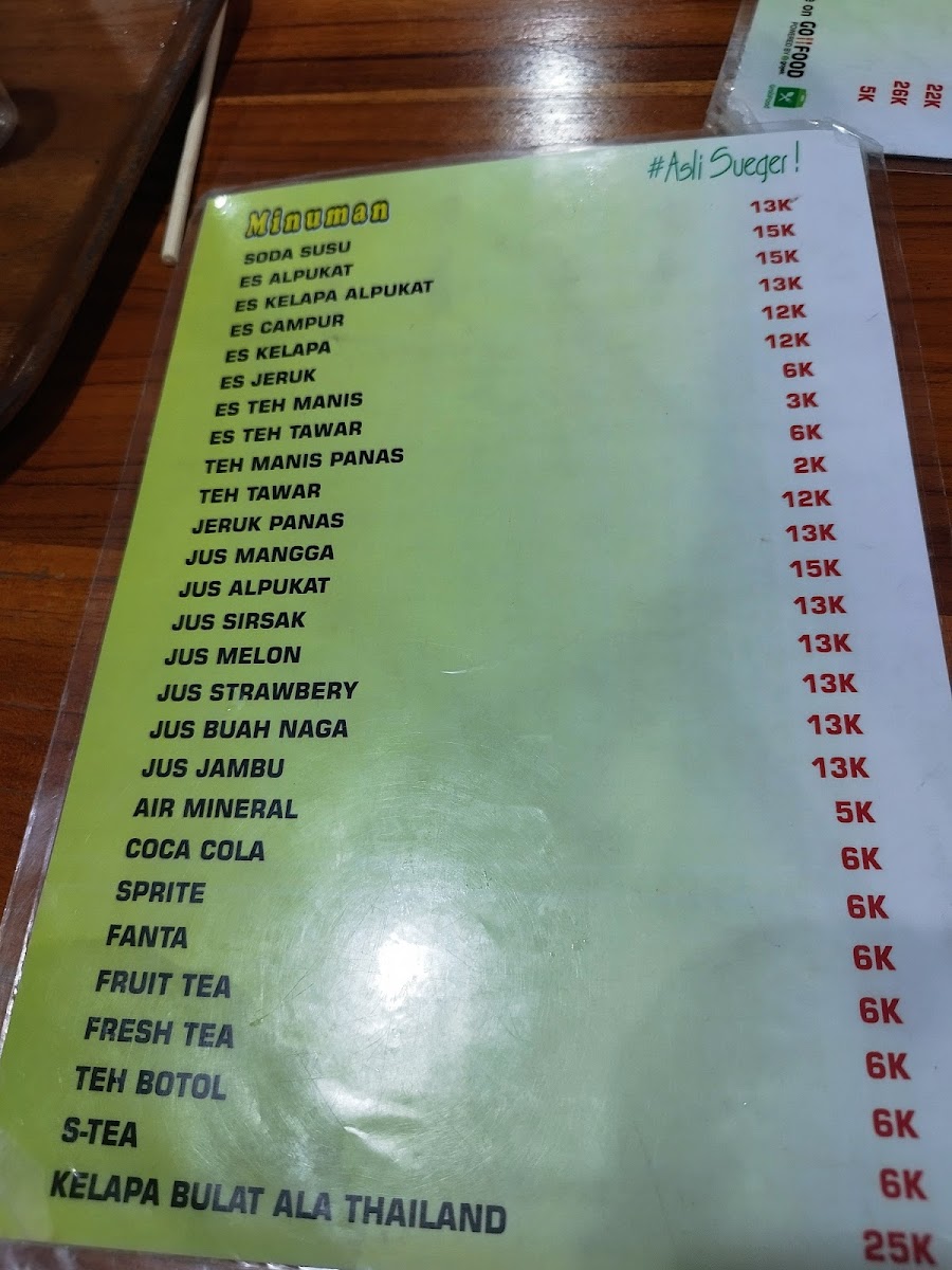 Bakso Titoti Wonogiri Cabang Cikupa Menu - Image 2